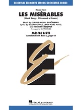 Music from Les Miserables Orchestra sheet music cover